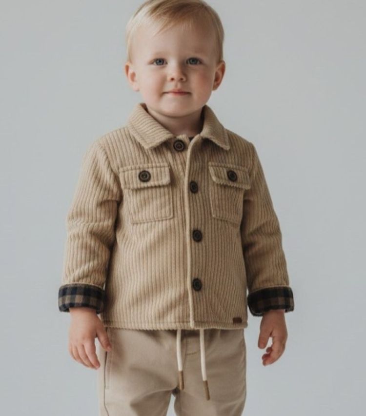 Shirt jacket Roan BG Beige