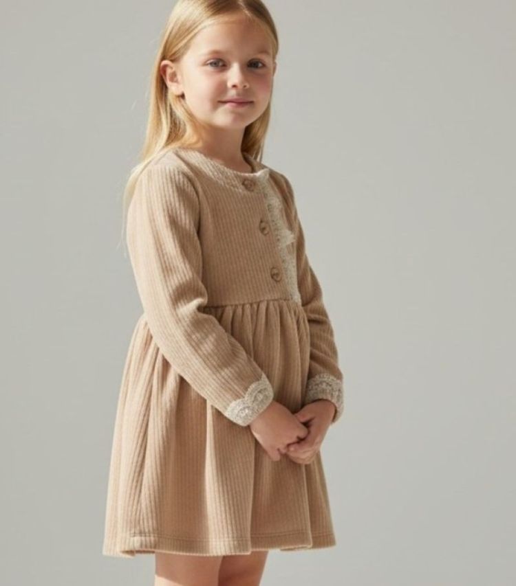 Dress Beth CM Camel