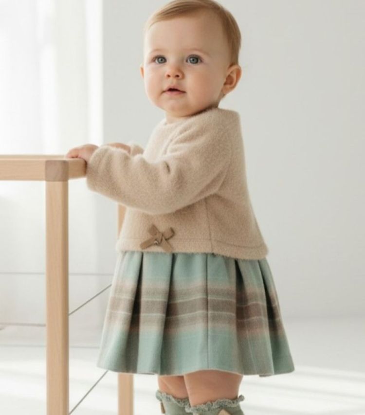 Dress Larissa GN-BG Green - B
