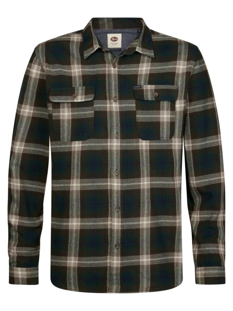 SHIRT LS 6184 Deep Green