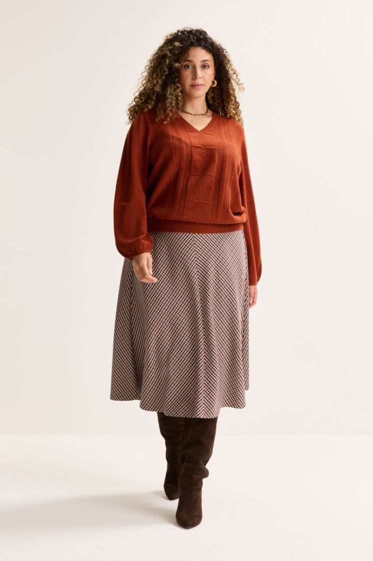 103010 Pullover [1230] 548 HENNA