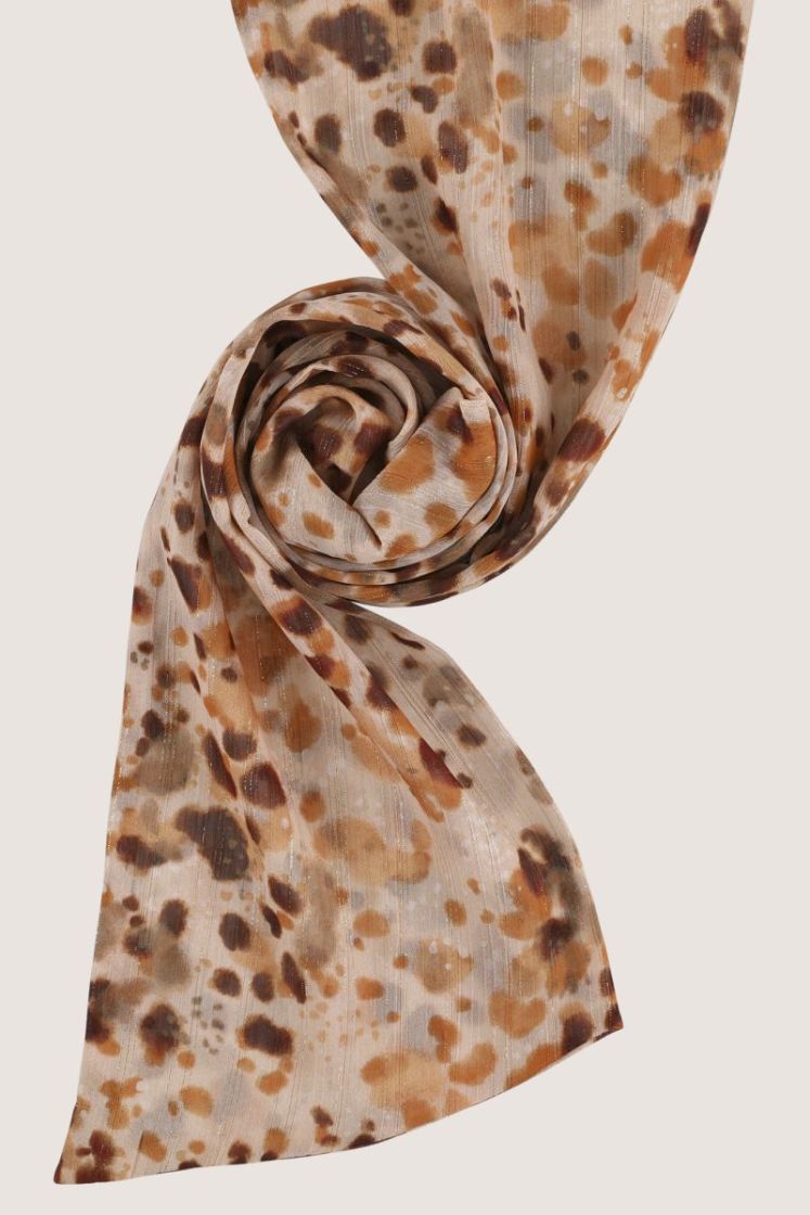 601010 Scarf [1258] 548 HENNA