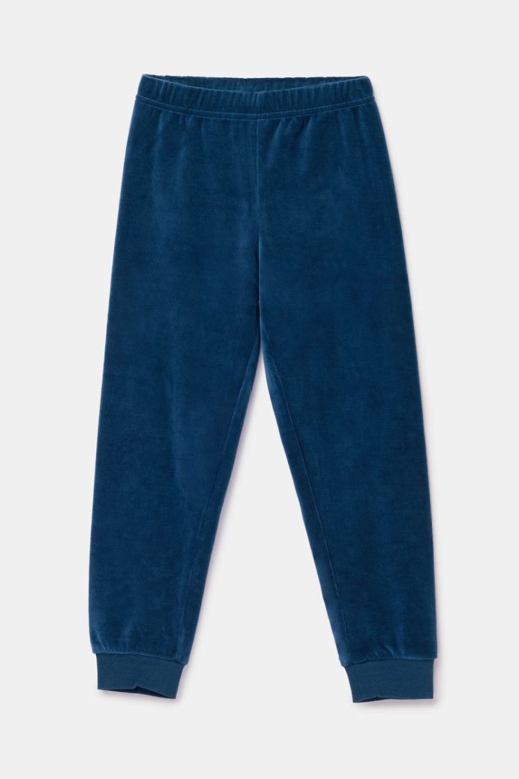 Jongens-Heren pyjama 881 donkerblauw