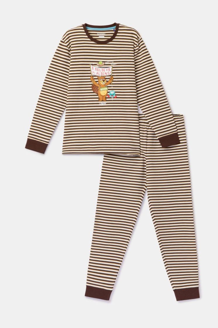 Jongens-Heren pyjama 908 multicolor 
