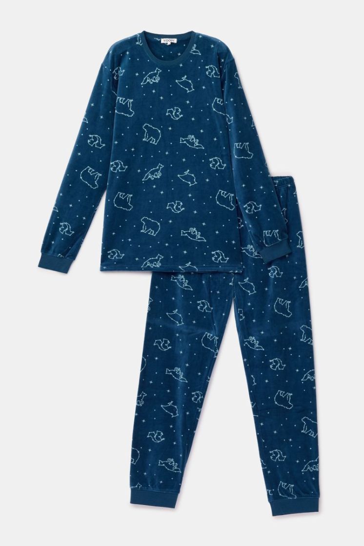 Jongens-Heren pyjama 924 galaxy prin