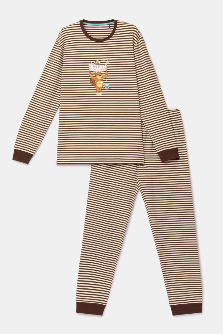 Jongens-Heren pyjama 908 multicolor