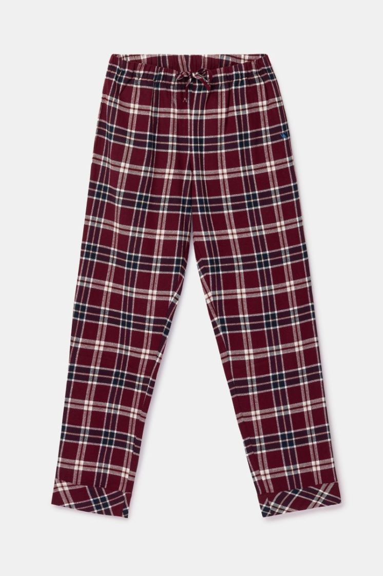 Jongens-Heren pyjama 938 bordeaux ru