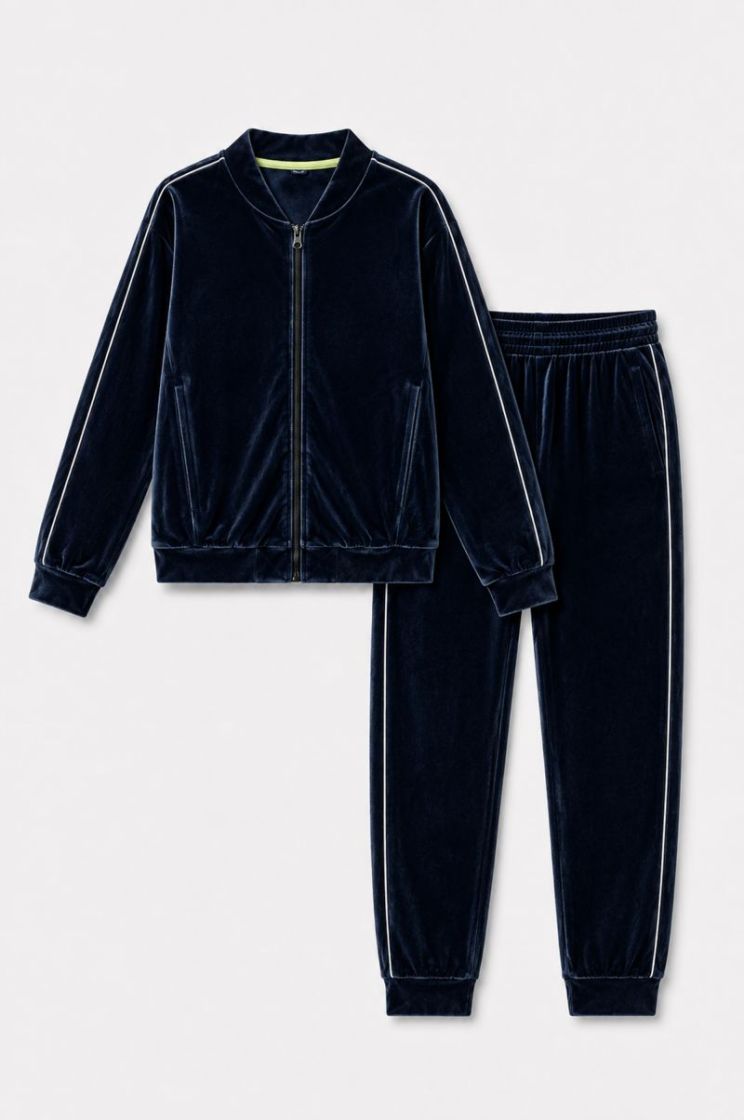 Heren jogging 881 donkerblauw