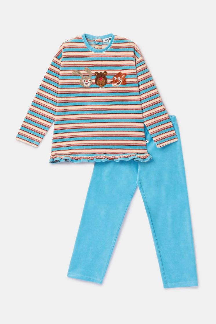 Meisjes-Dames pyjama 920 multicolor 