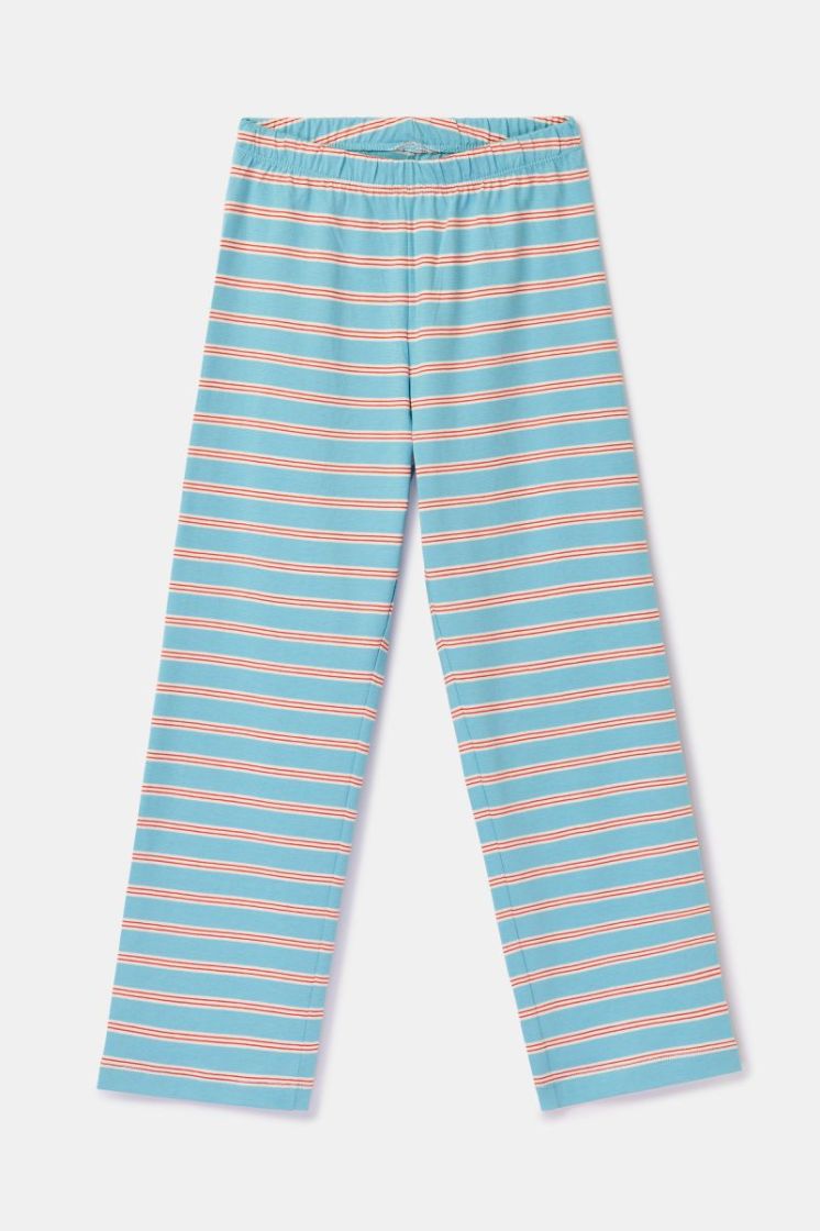 Meisjes-Dames pyjama 824 blauw