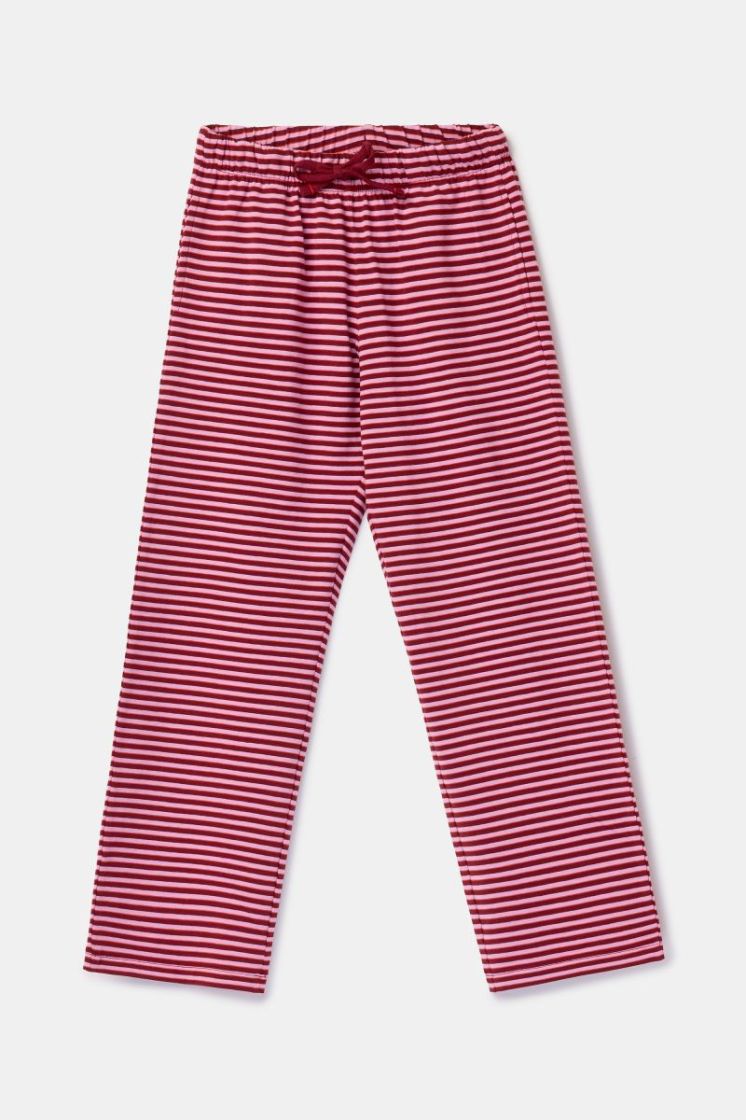 Meisjes-Dames pyjama 471 bordeaux