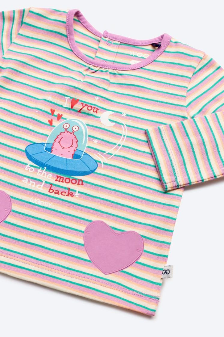 Meisjes-Dames pyjama 906 multicolor 
