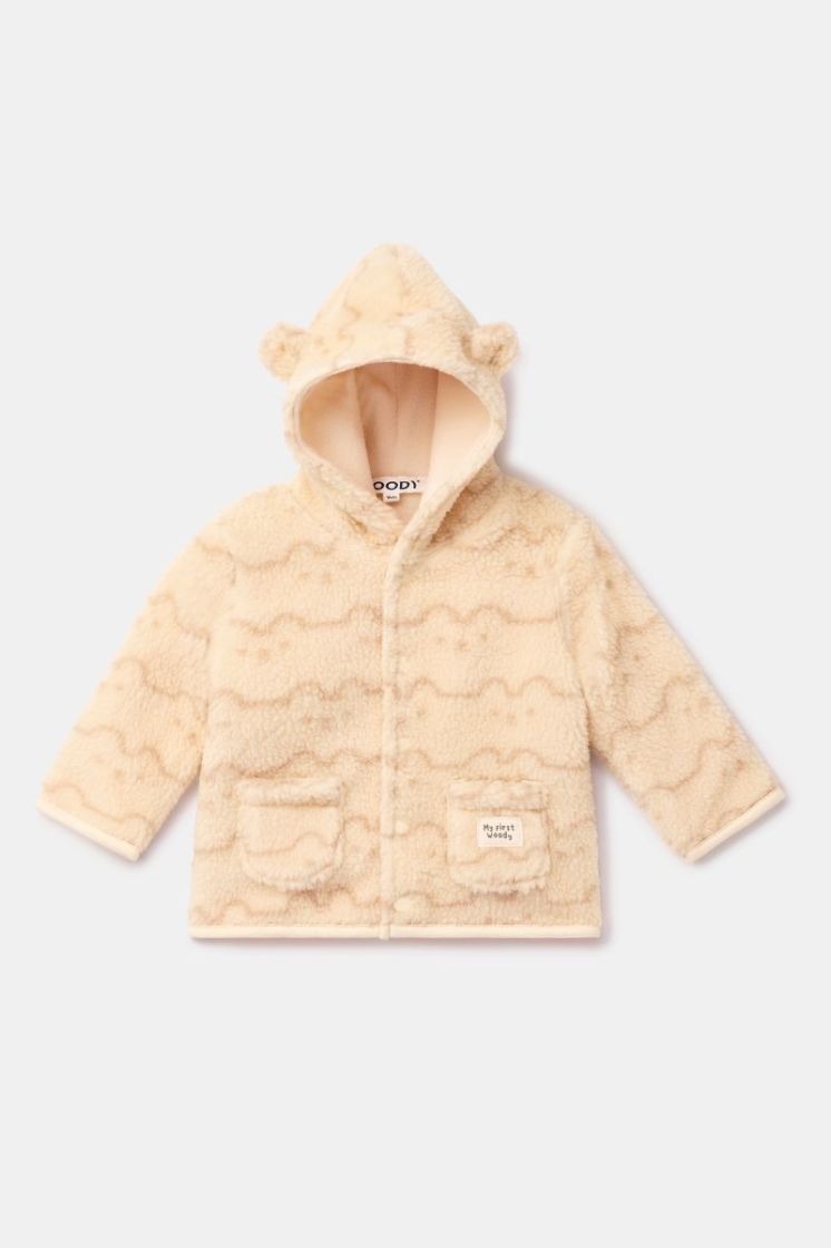 Unisex korte jas 932 beren print