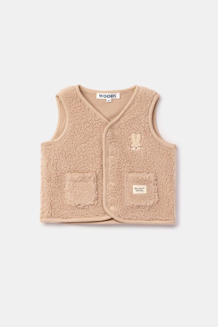 Unisex bodywarmer 212 beige