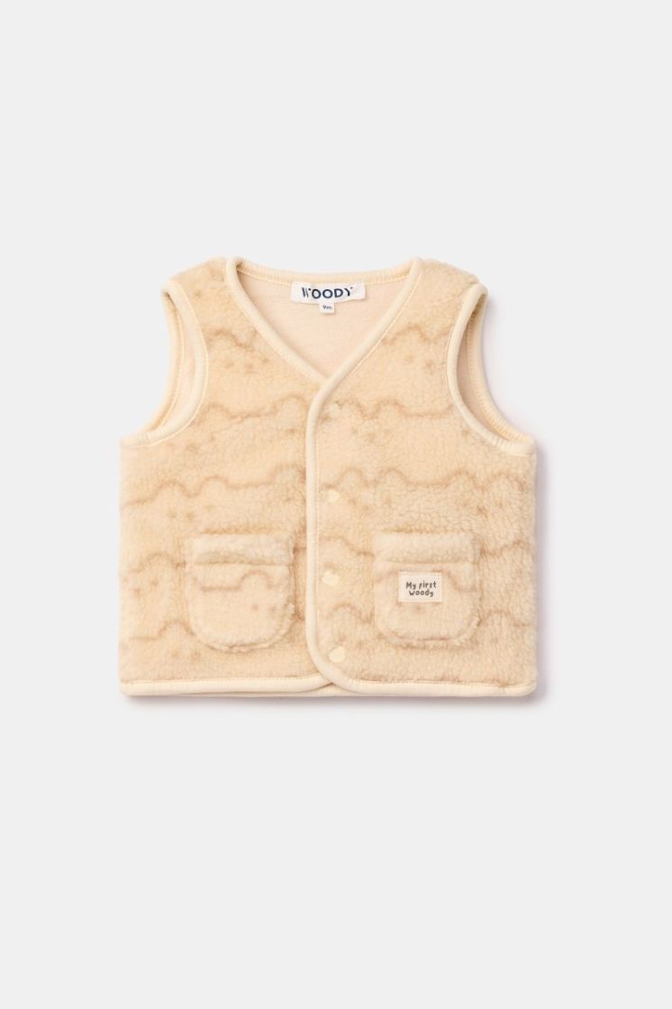 Unisex bodywarmer 932 beren print