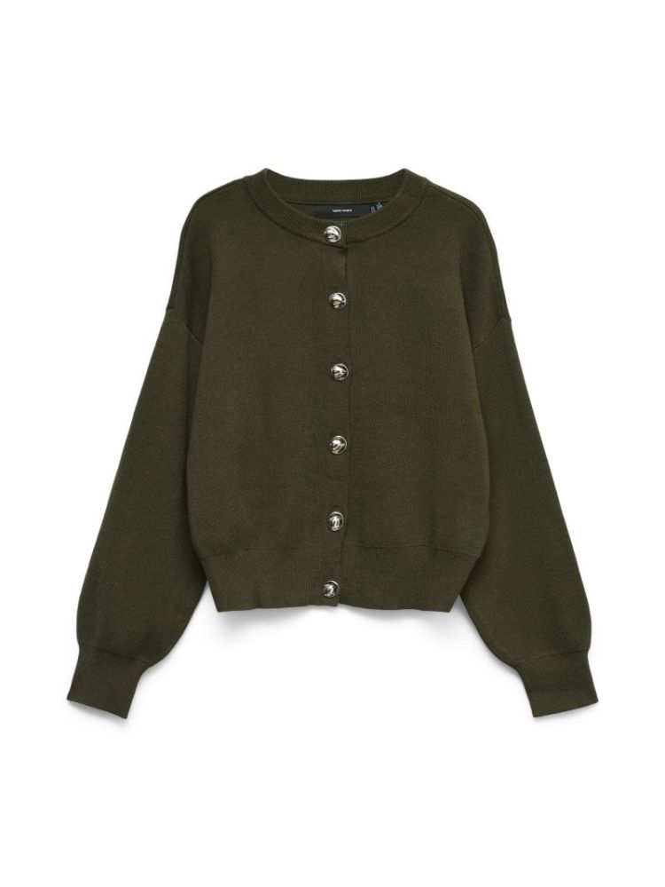121025 Knit Cardigan 186323 Forest N