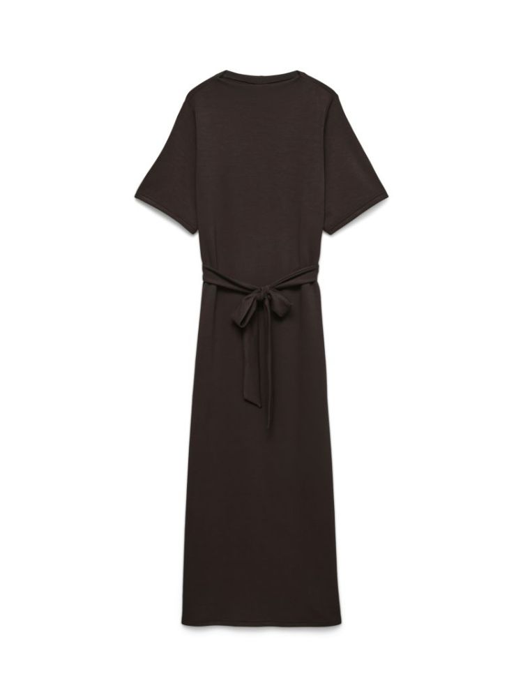 120010 Long Dress 297957 Chocolat