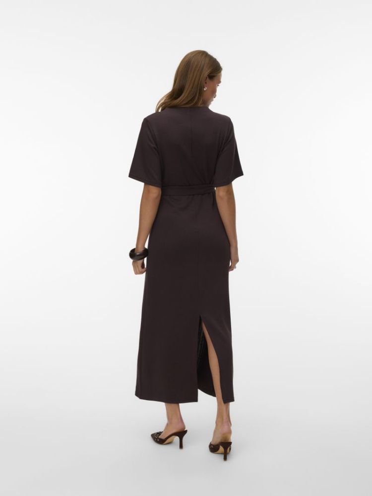 120010 Long Dress 297957 Chocolat