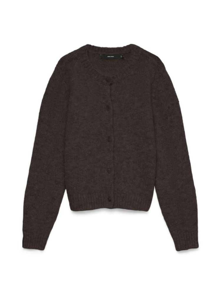 121025 Knit Cardigan 297957002 Choco