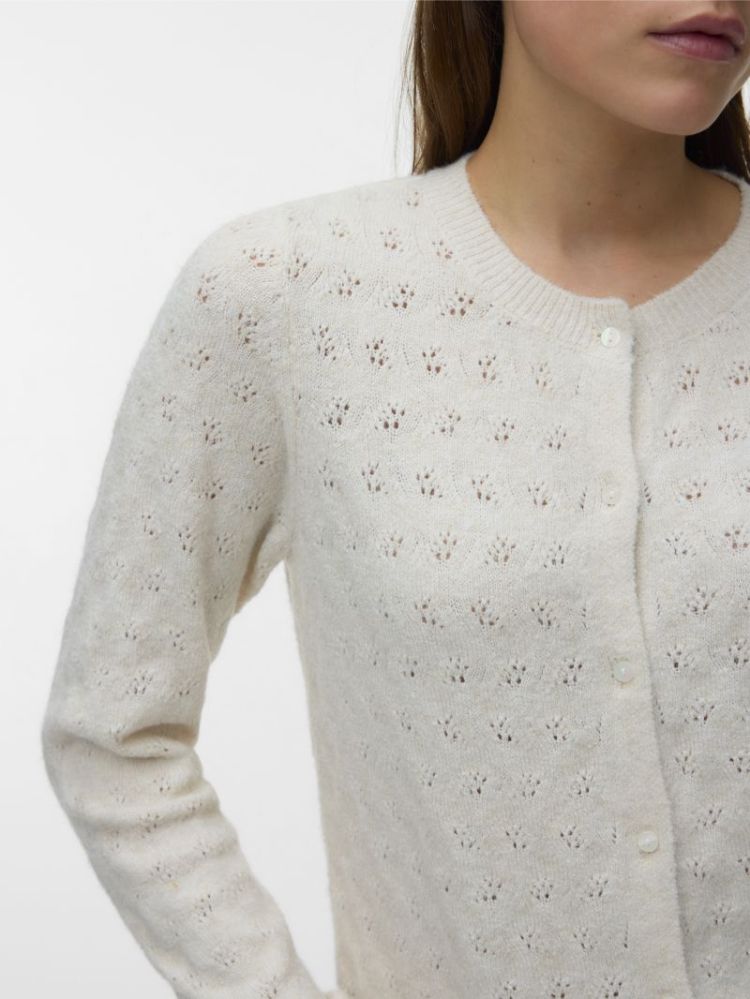121025 Knit Cardigan 222913001 Birch