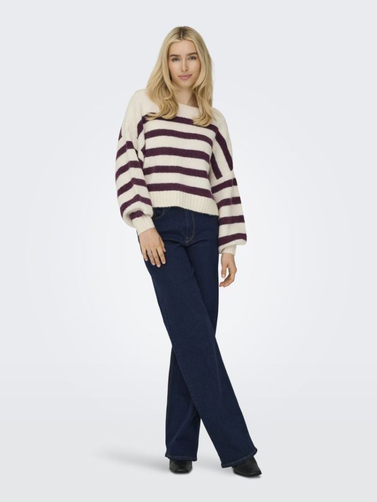 121010 Pullover MAUVE WINE