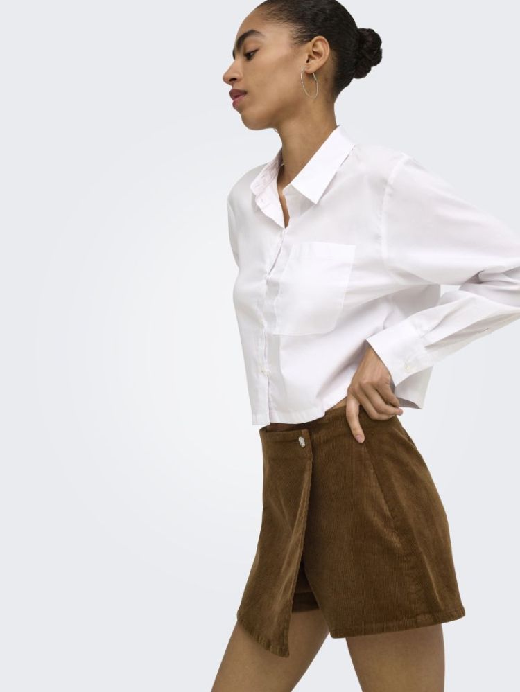 121035 Short Skirt 272255 Bison
