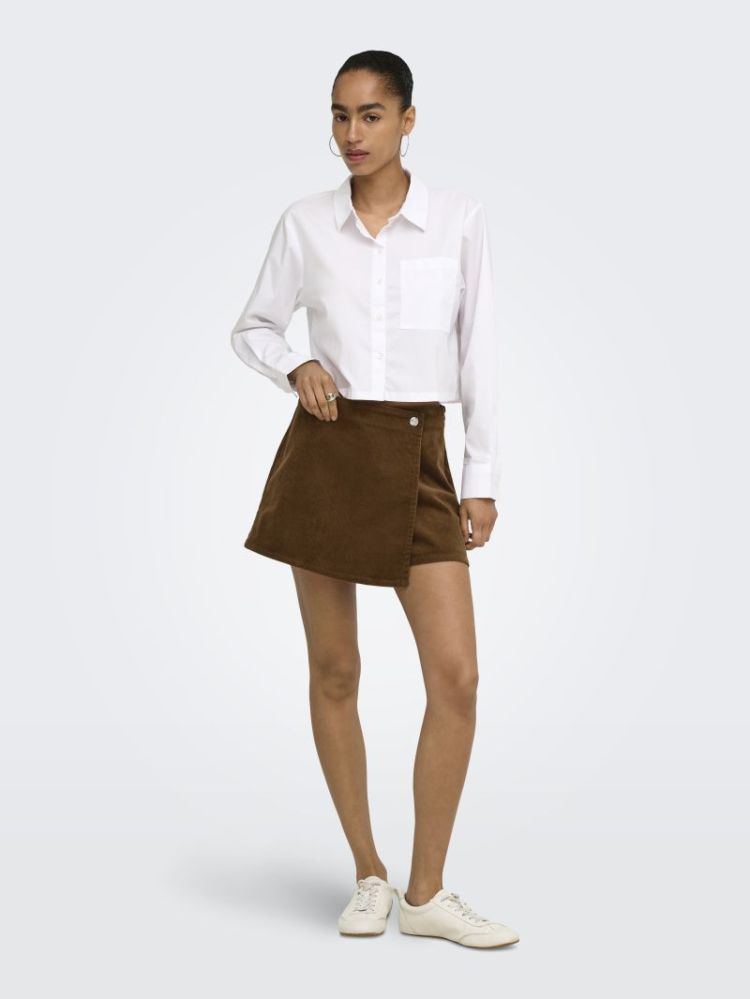 121035 Short Skirt 272255 Bison