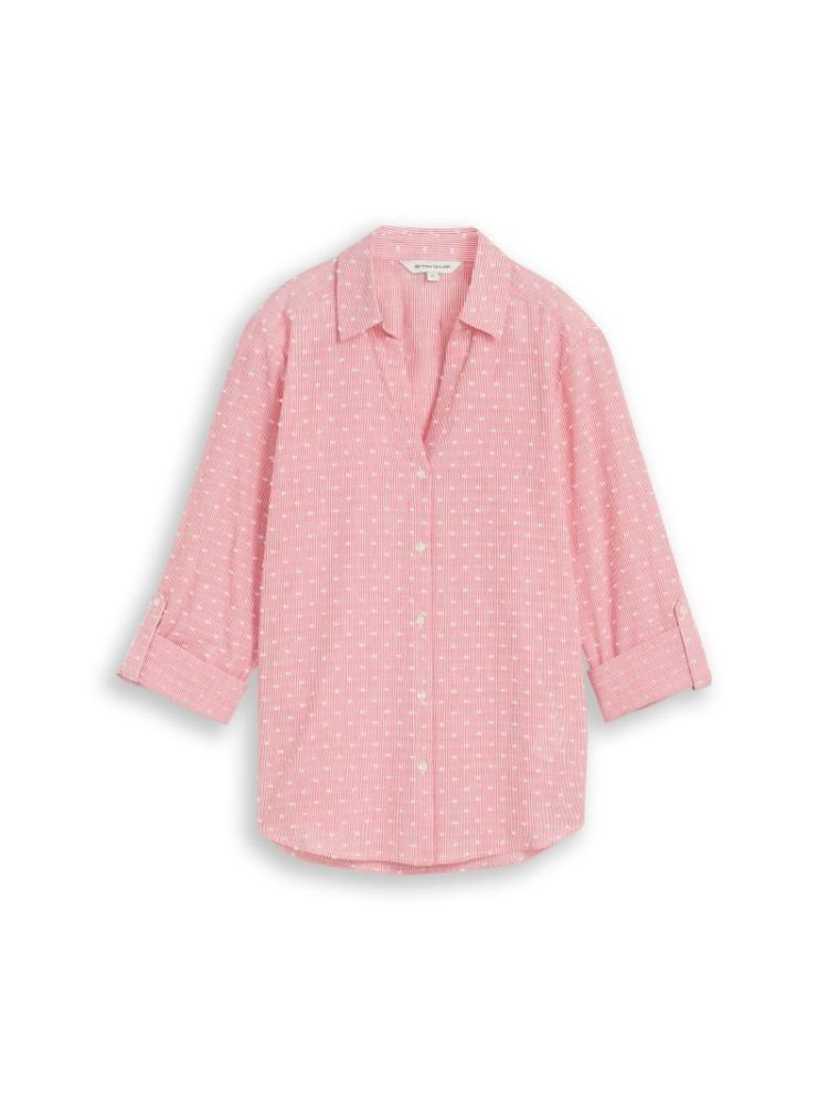 000000 702020 [blouse with] 40554 red dobby