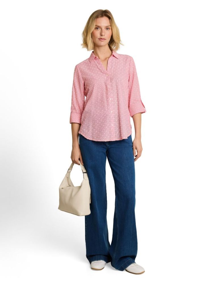 000000 702020 [blouse with] 40554 red dobby