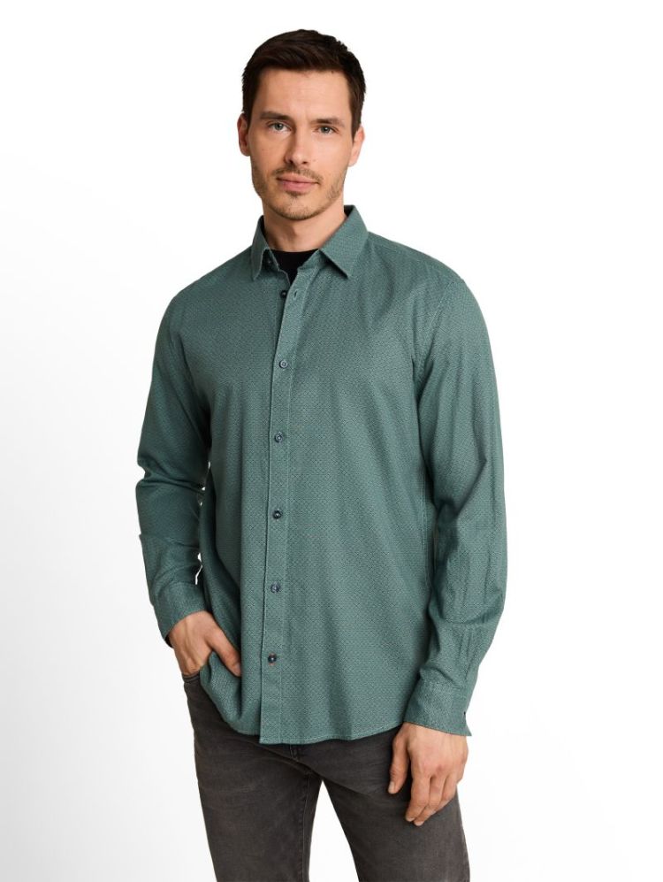 000000 102020 [printed shir] 40229 olive geo