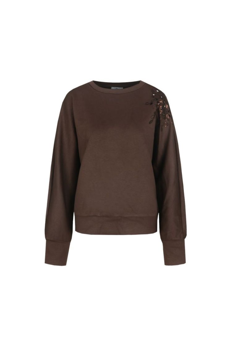 Winona sweater 522 Mocha Brown