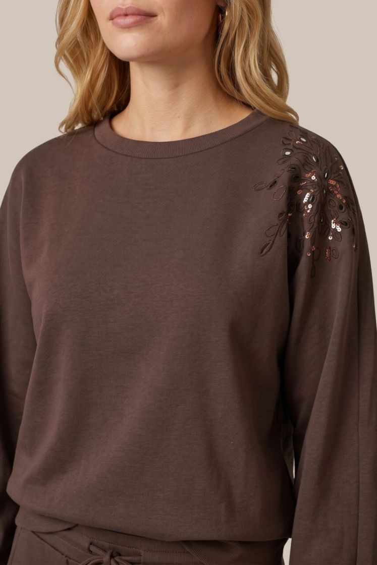 Winona sweater 522 Mocha Brown
