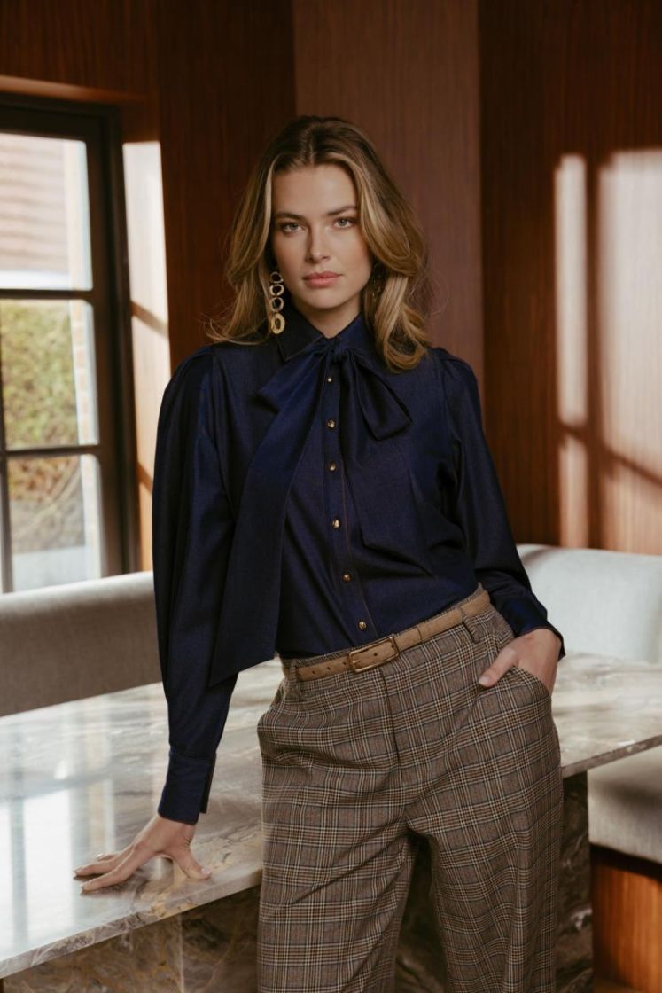 Lissa blouse 905 Denim Dark 
