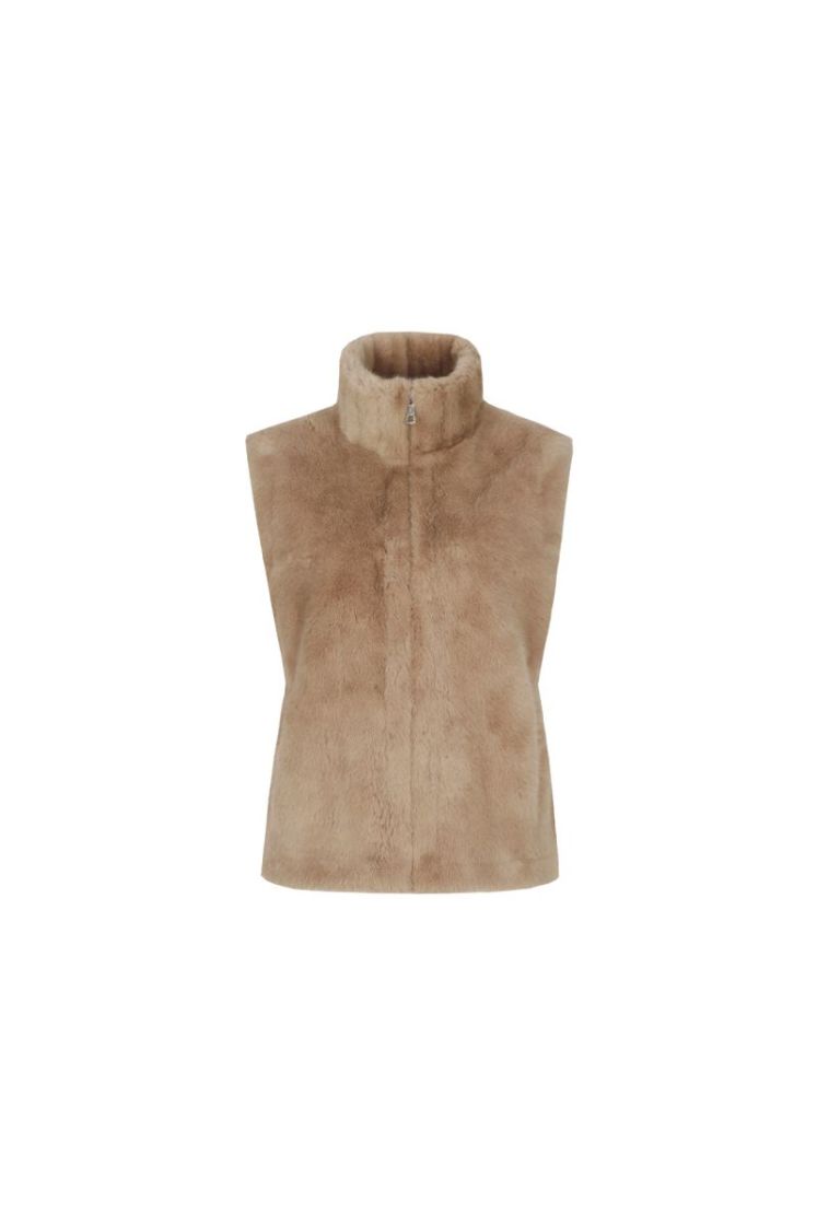 Geraldine gilet 502 Khaki