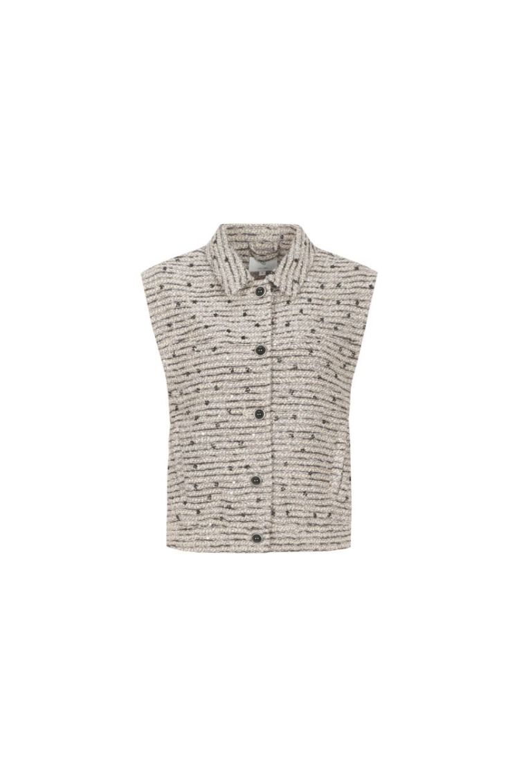 Kamyla gilet 014999 Sand/Col