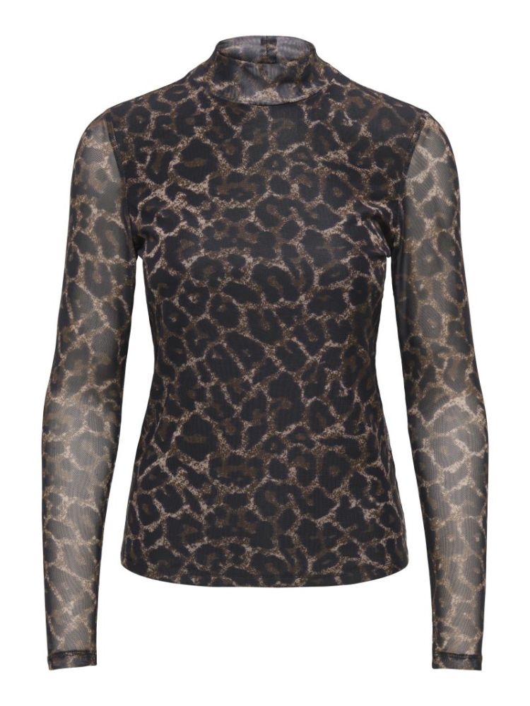 T-Shirt Raw Umber Black