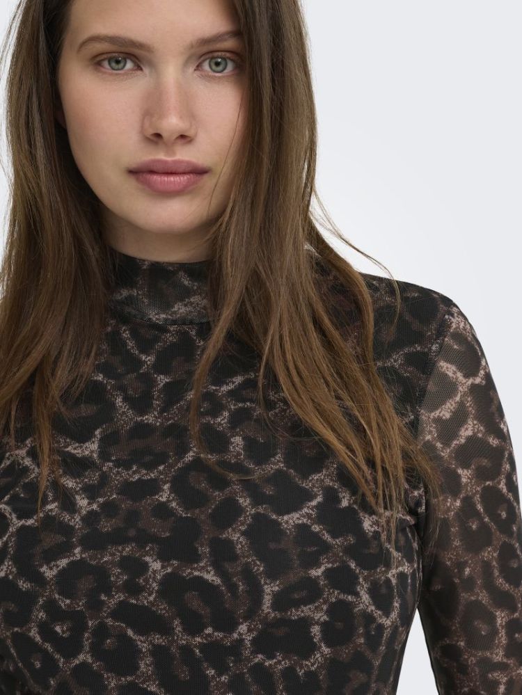 T-Shirt Raw Umber Black