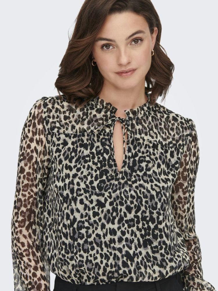 Top Black LEONORA -