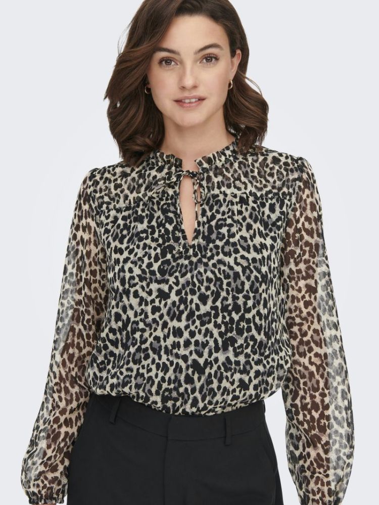 Top Black LEONORA -