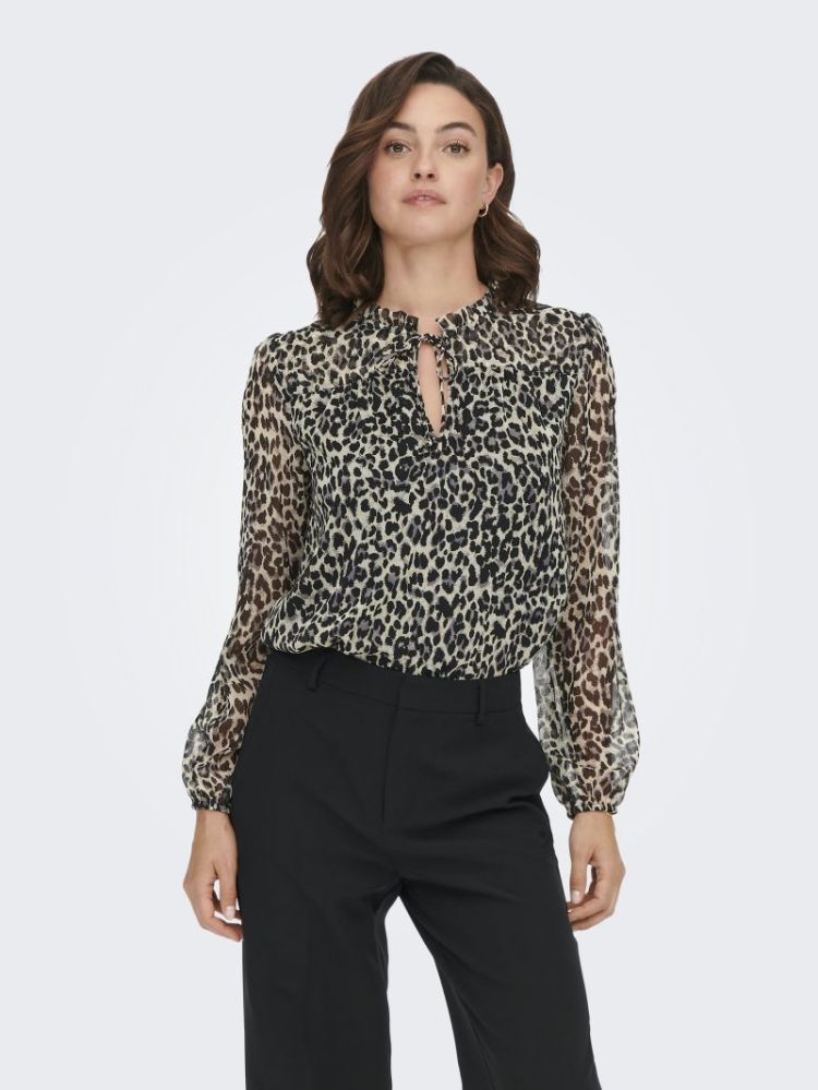 Top Black LEONORA -