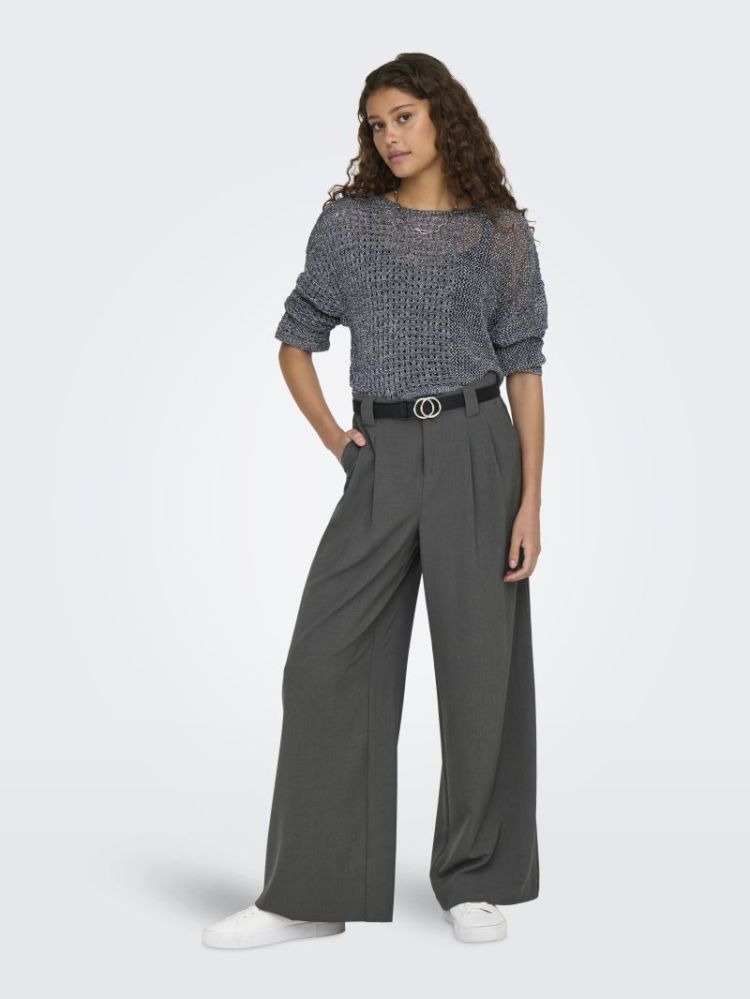 Trousers Dark Grey Melan