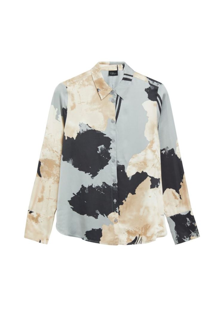 123400 1010013 [Bluse] 02A2 WHITE