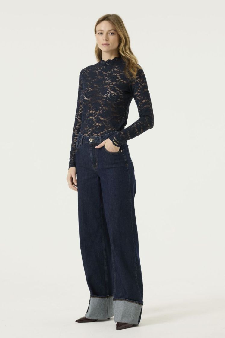 123100 14 [rt long sleeve] 5181 sapphire m
