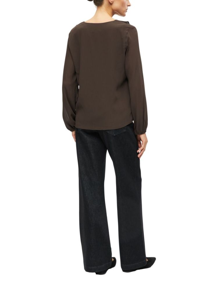 123400 1010013 [Bluse] 8944 BROWN