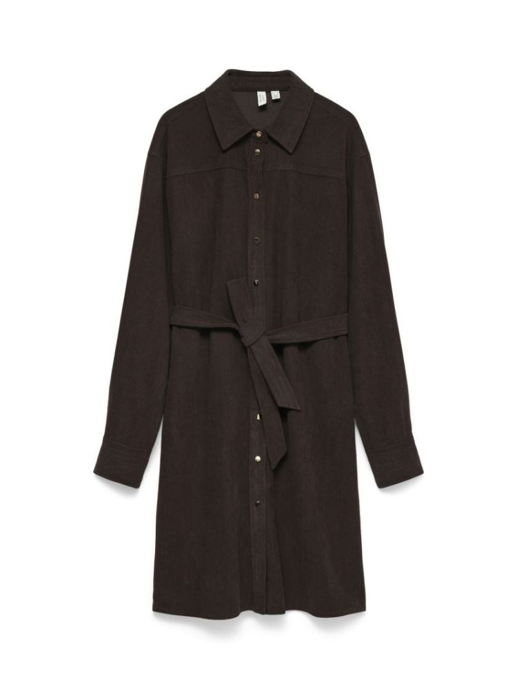 120015 Short Dress 297957 Chocolat