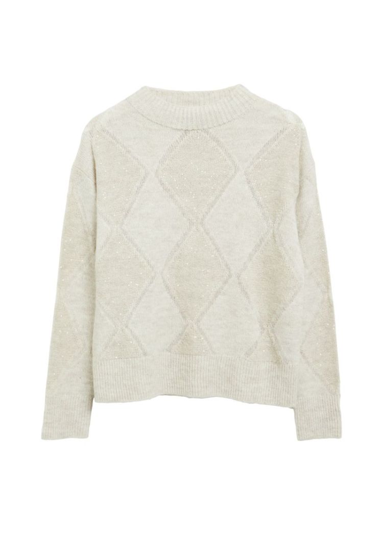 123009 1717013 [Strickpullover 93W2 GREY/BLACK