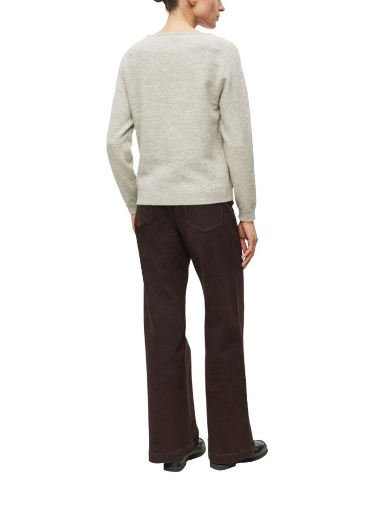 123009 1717013 [Strickpullover 93W2 GREY/BLACK