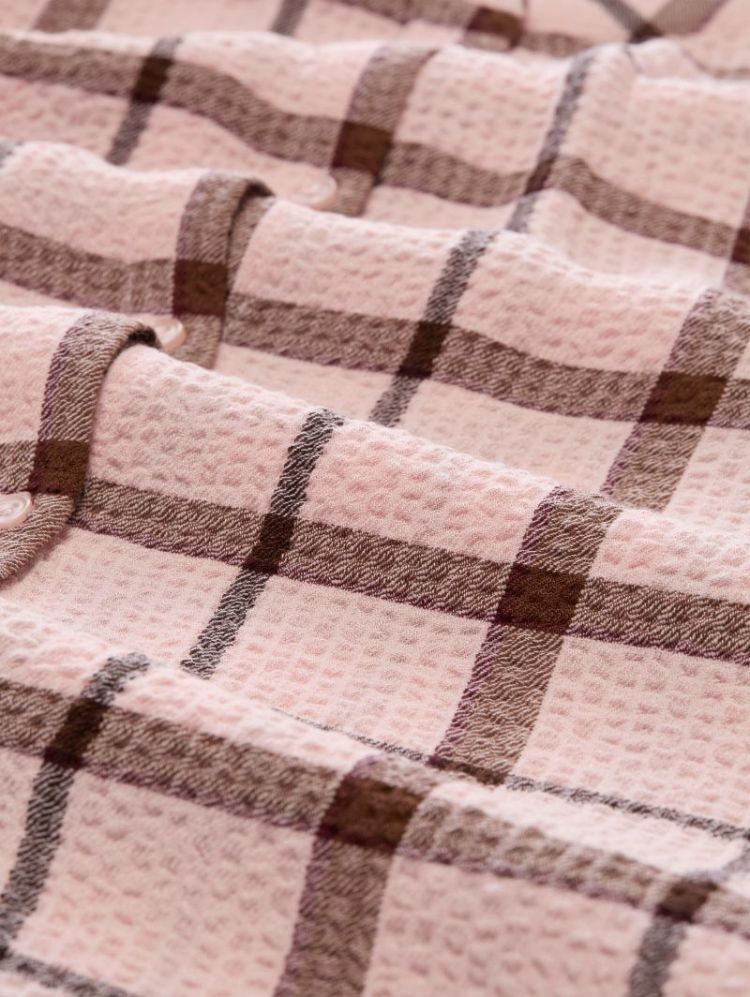 000000 702046 [blouse check] 40827 rosy pink