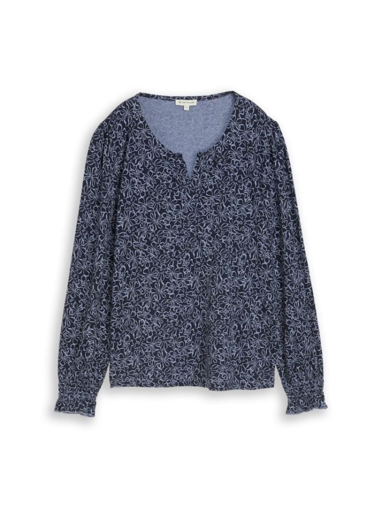 000000 701009 [T-shirt blou] 40884 navy whit