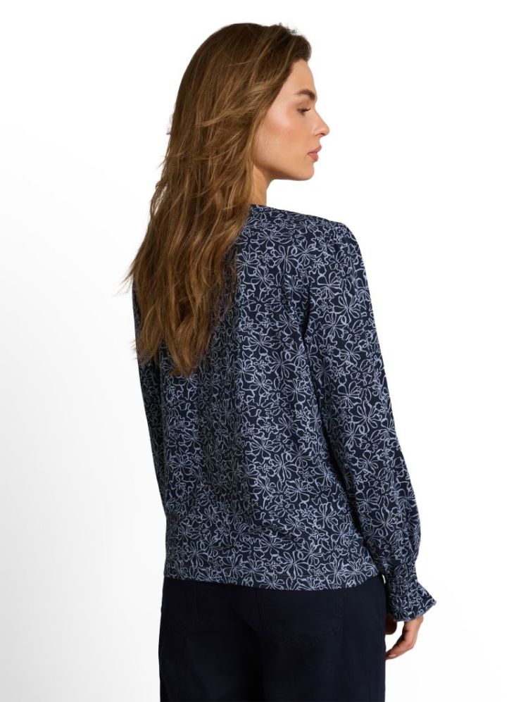 000000 701009 [T-shirt blou] 40884 navy whit